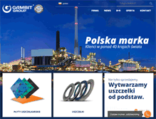 Tablet Screenshot of gambitgl.pl